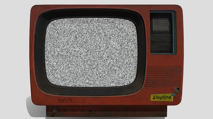 Poppy Playtime: Chapter 3 - TV 3D Model