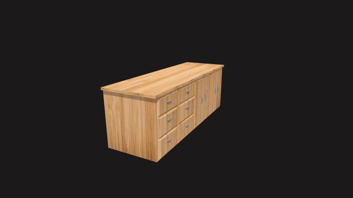 KitchenTable 3D Model