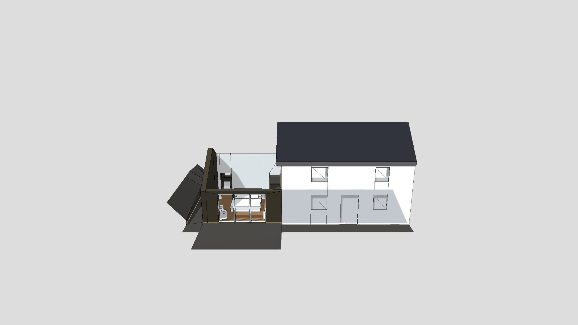 house extension - 3D model by stuatk [9515759] - Sketchfab