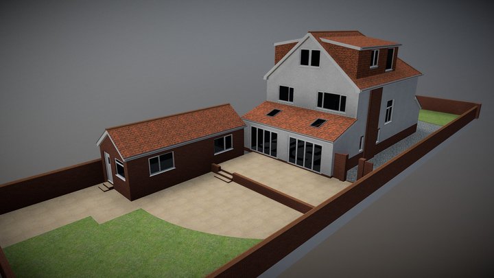 Croyde Road, Lytham St Annes 3D Model