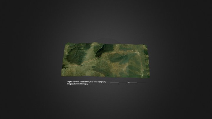 东灵山（江水河村） – Modelo 3D gratuito STL