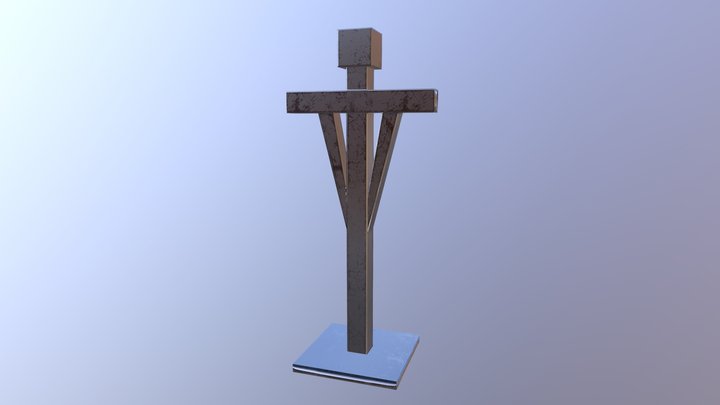 Armour Stand Low Polly For Tavern 3D Model