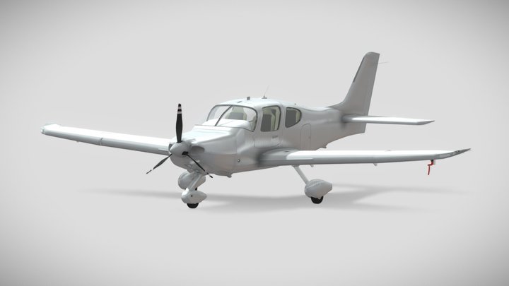 Cirrus SR22 3D Model