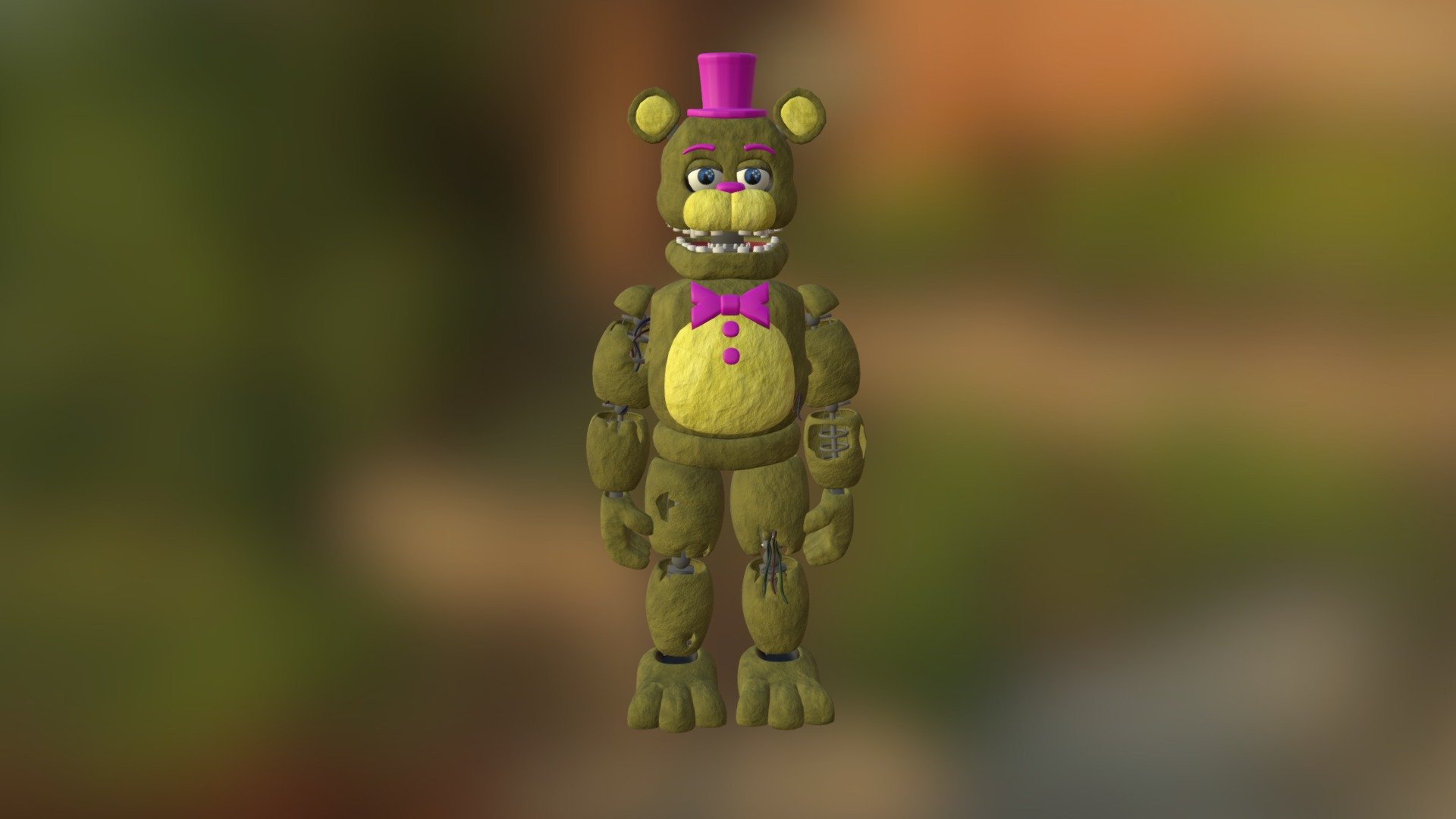 Fredbear 3D models - Sketchfab