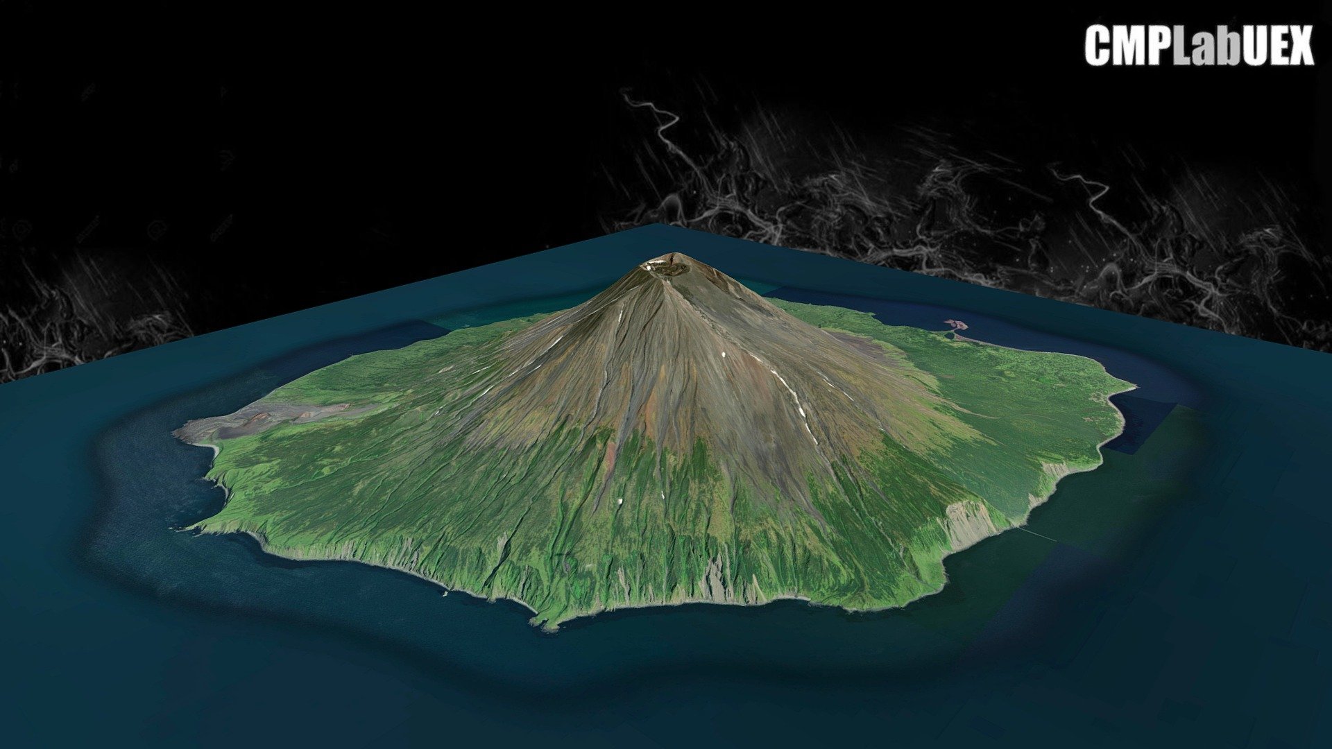 Isla Atlasov, Islas Kuriles, Rusia.