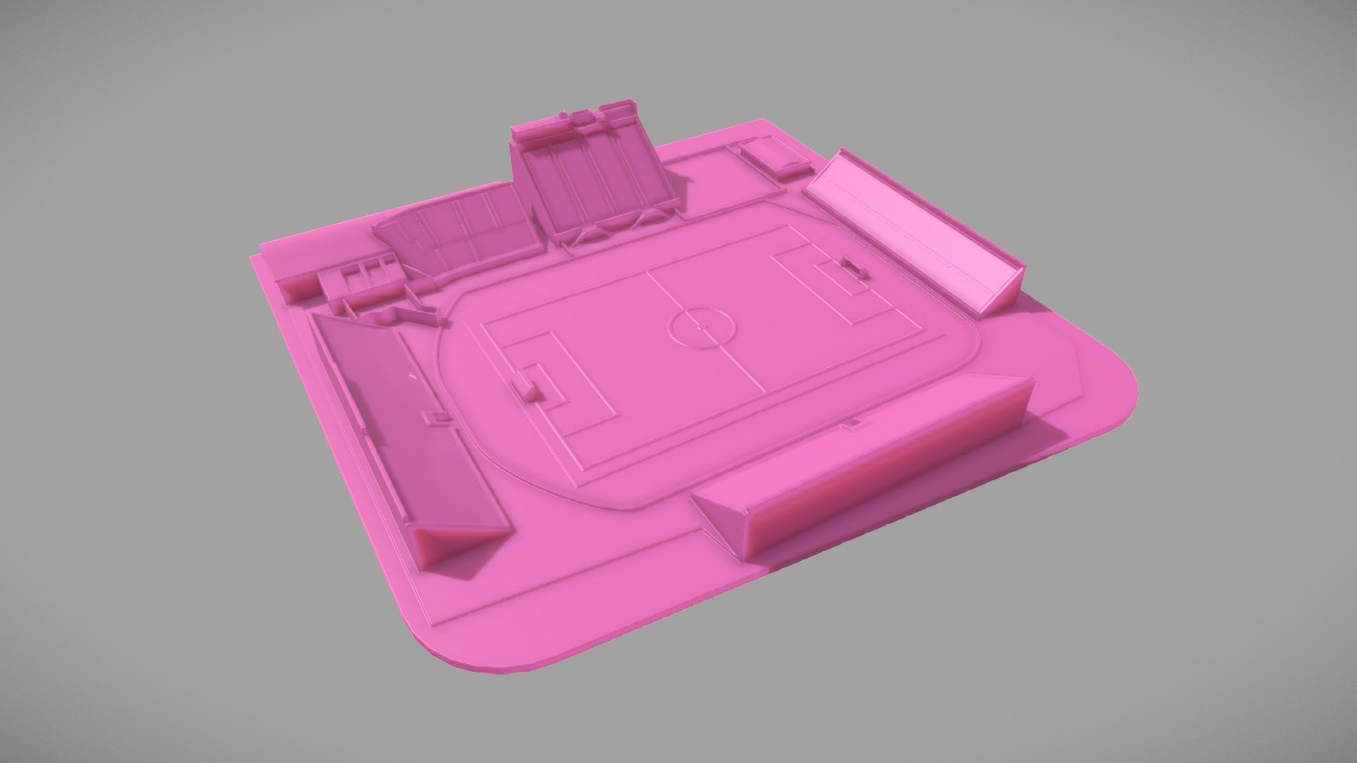 13. Estadio Nueva Chicago - 3D Printing