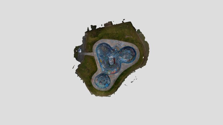 skateboard_park_0_mesh_textured - decim 3D Model