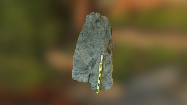 Pebble Conglomerate 3D Model