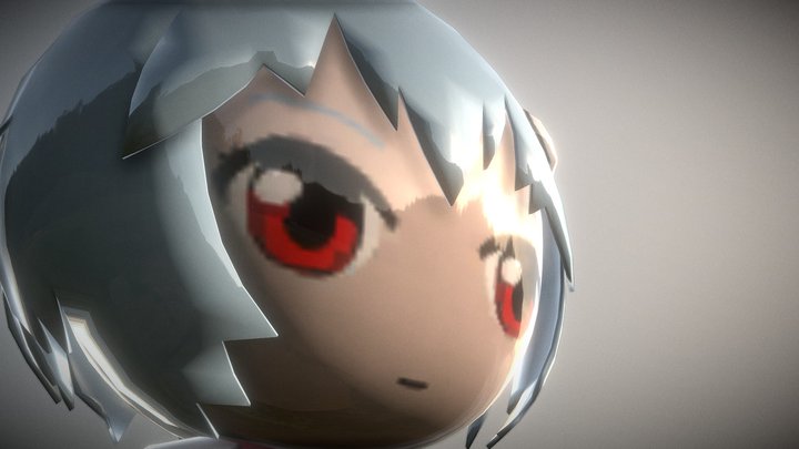 Rei plushie 3D Model