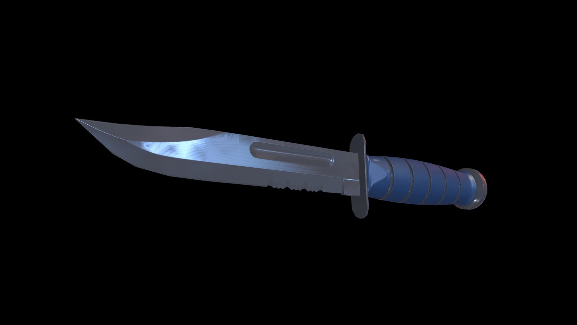 Knife - 3D model by Maciej Jasiński (@jasiej) [951c1aa] - Sketchfab