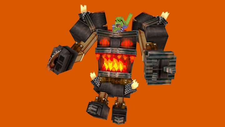 Goblin Shredder 3D Model