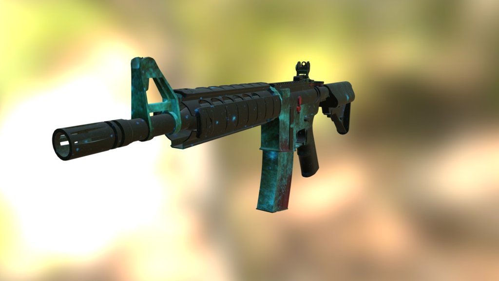 CSGO - M4a4 - Helix Nebula