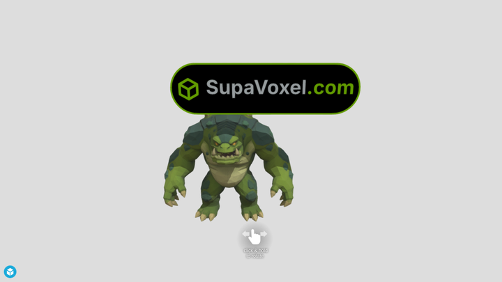 Spiked Swamp Golem - Sloyd vs SupaVoxel
