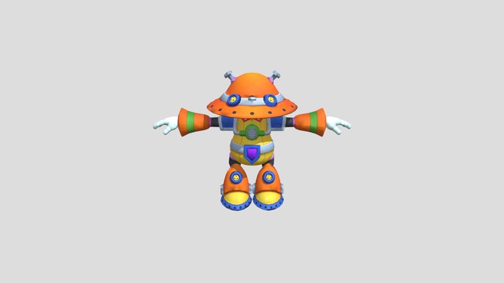 Split Mushroom 3D Model