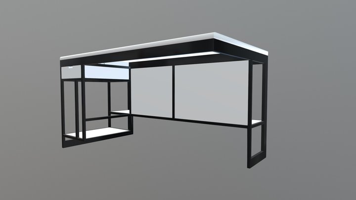 Mesa nueva oficina 3D Model