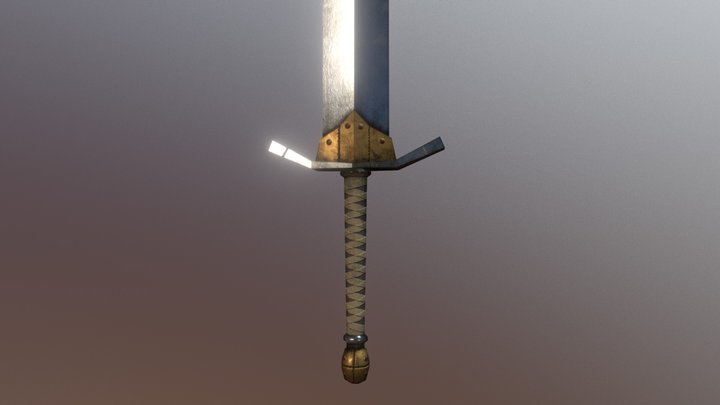 Sword 02 3D Model