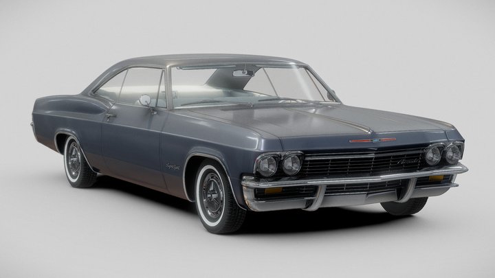 Impala 1965 ss 3D Model