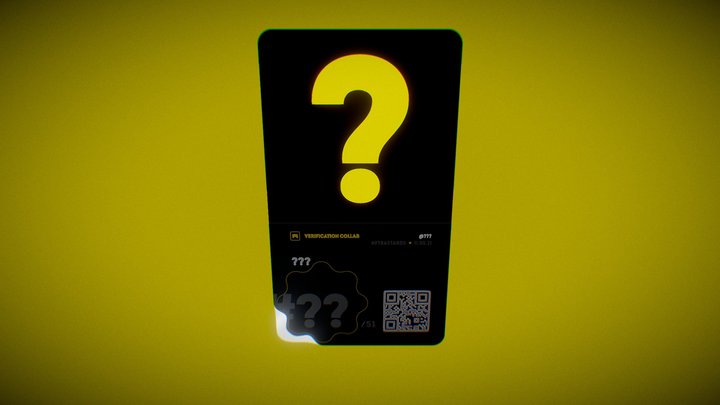 RaribleStarCollab // Default Card 3D Model
