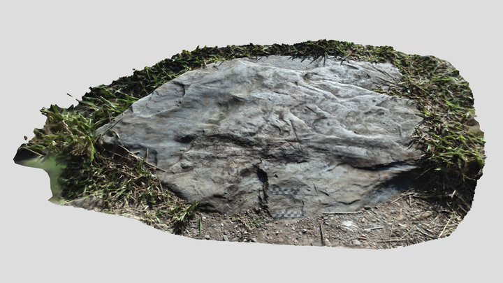 Sítio Arqueológico Morro do Nhangussu - Painel1 3D Model