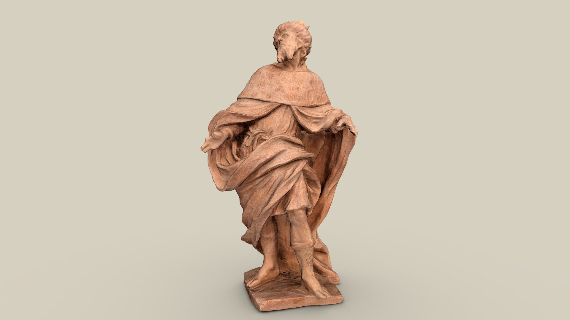König David — Sketchfab embed 3D viewer