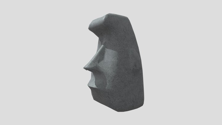 🗿 Moai 298 3D Model