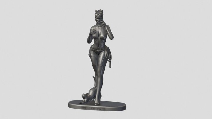 #026 - Mulher Gato (Catwoman) 3D Model