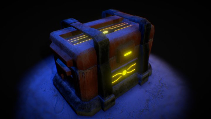 Container SubstancePainter 3D Model