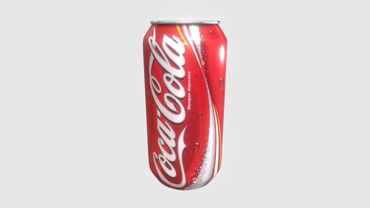 Coca-cola can 3D Model