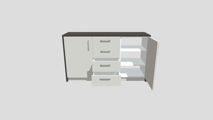Komoda 3D Model