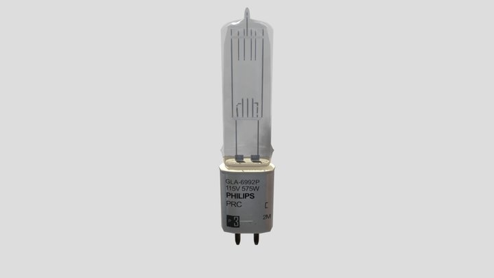 GLA Tungsten-Halogen Lamp 3D Model