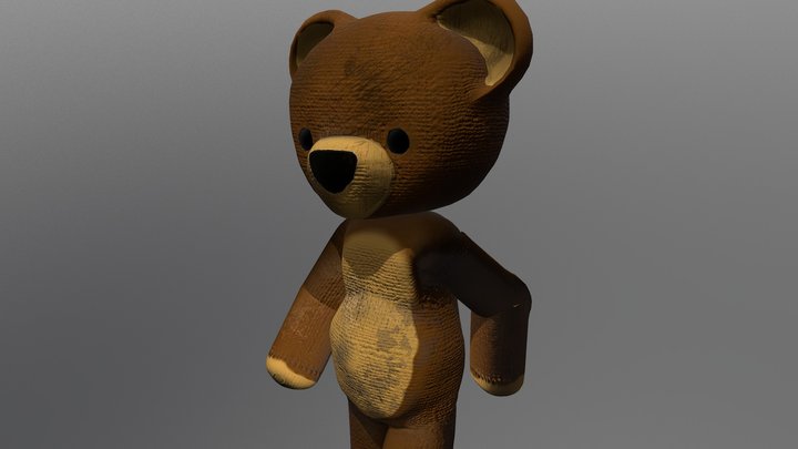 Teddy Bear 3D Model