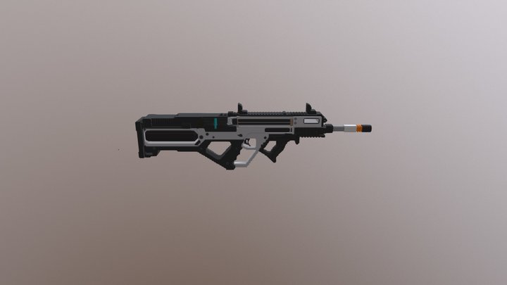 3DprinterGun 3D Model