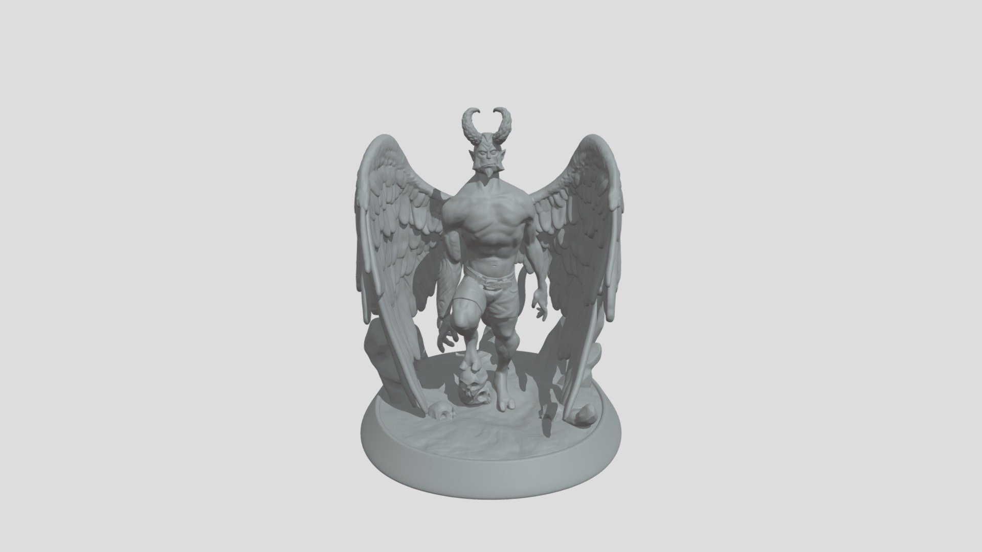 Hellboy Fanart Figure