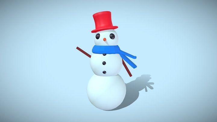 sm_snowman 3D Model