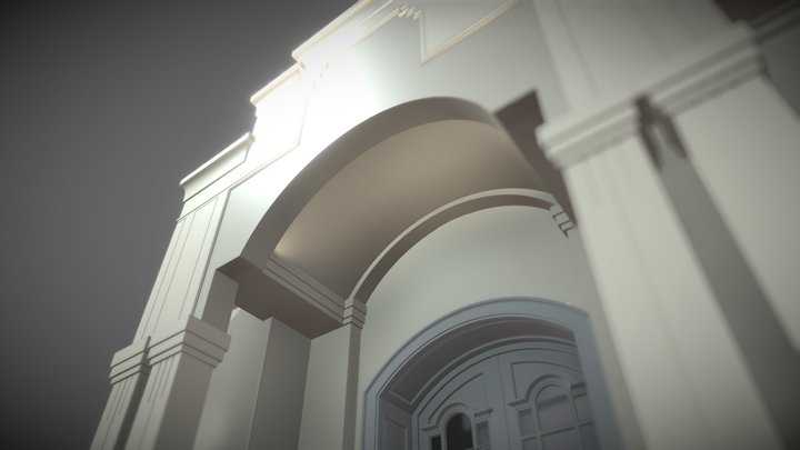 Wejście - wariant 2 3D Model