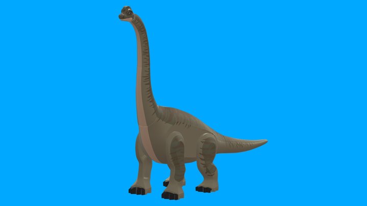 LEGO BRACHIOSAURUS – Modello 3D gratuito STL