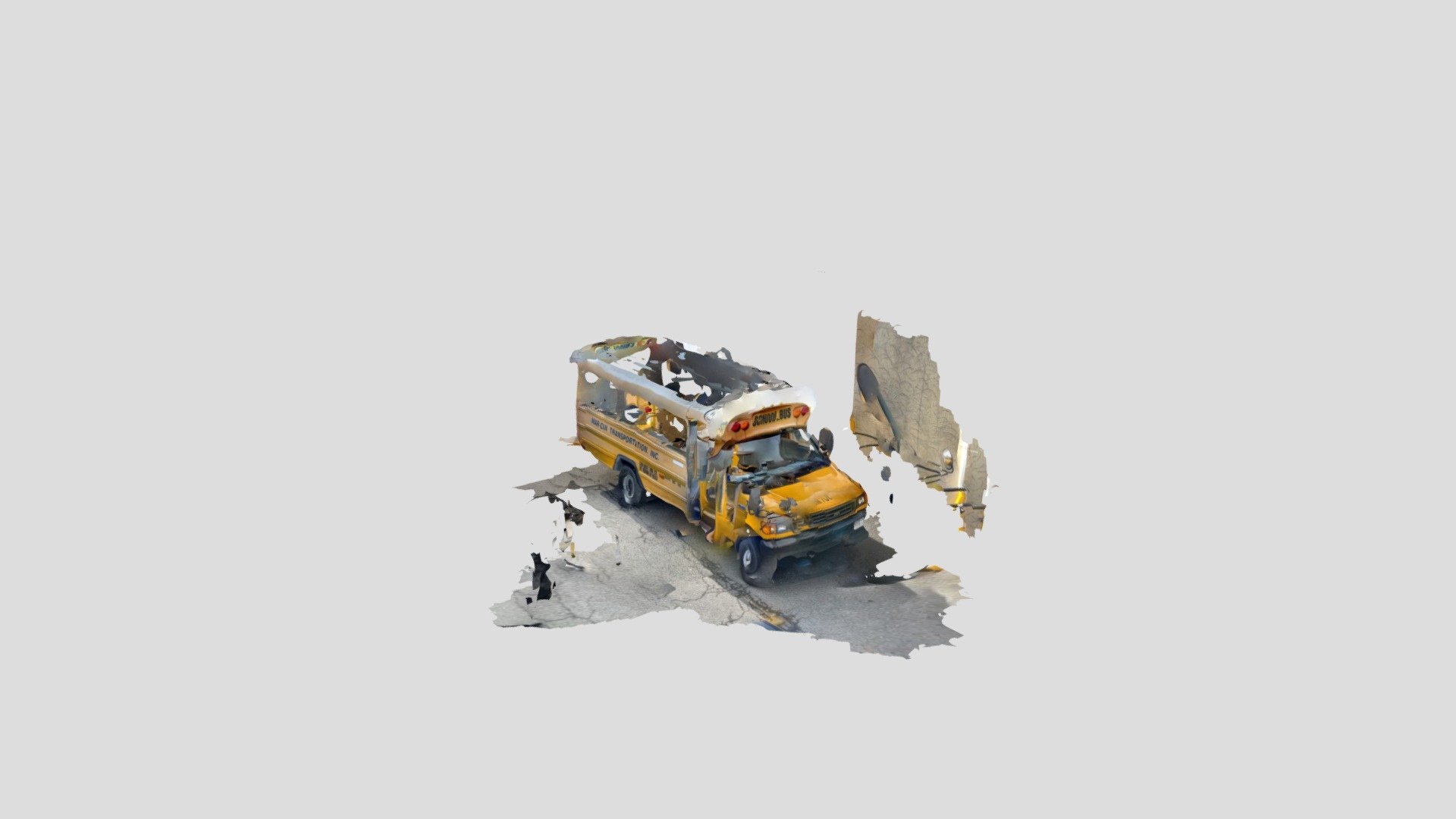 Outside of Bus