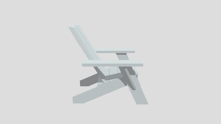 Adirondack Chair MP 3D Model