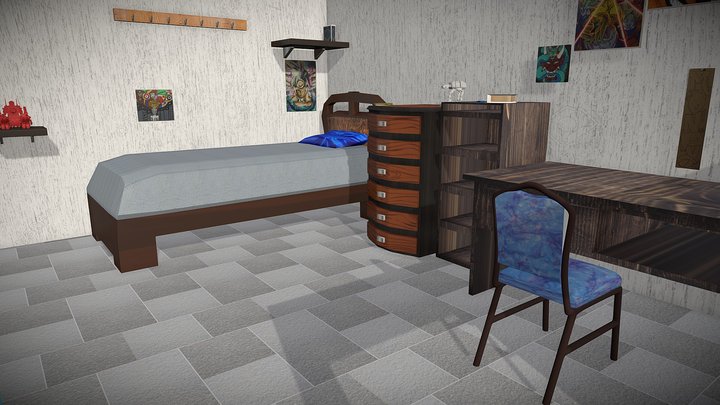 HABITACIÓN 3D Model