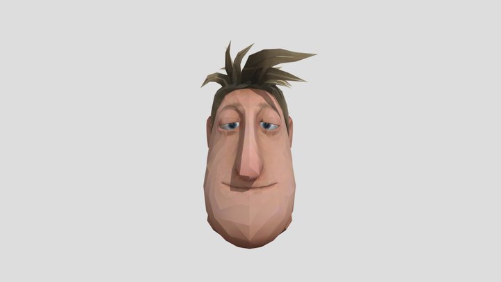 Brent Icon Head 3D Model