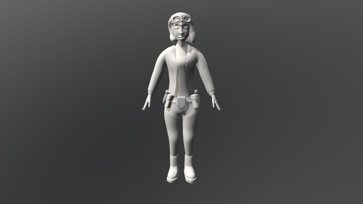 Hannah Toomes 3D Model