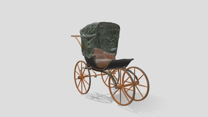 乳母車（福澤諭吉アメリカ土産） 3D Model