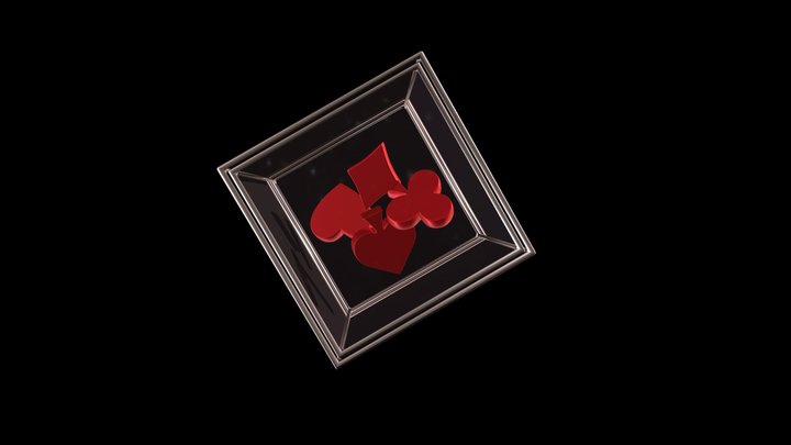 3D Cube 3D Model