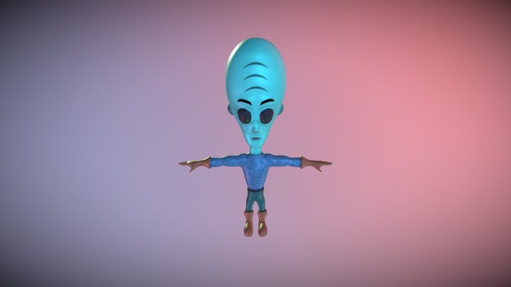 Alien2 3D Model