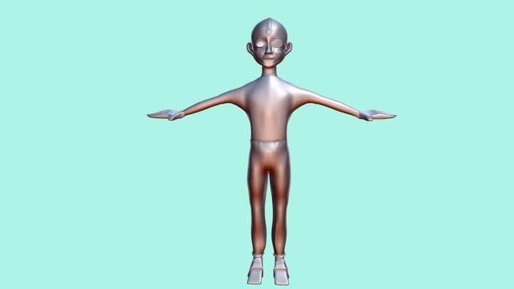 "Aang" 3D Model