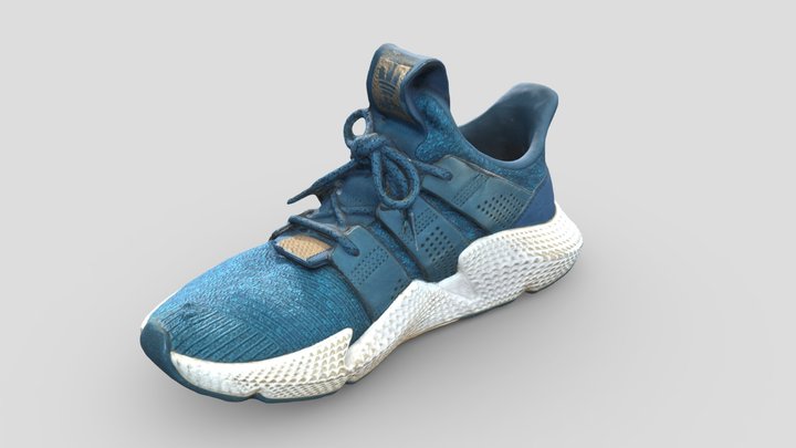 Adidas Running Shoe Photoscan 3D Model