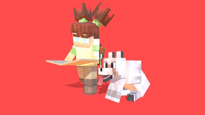 Explorer NPC 3D Model