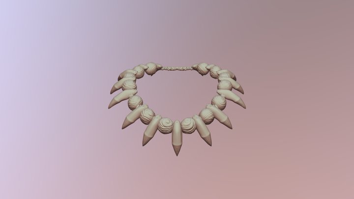Necklace Final 3D Model
