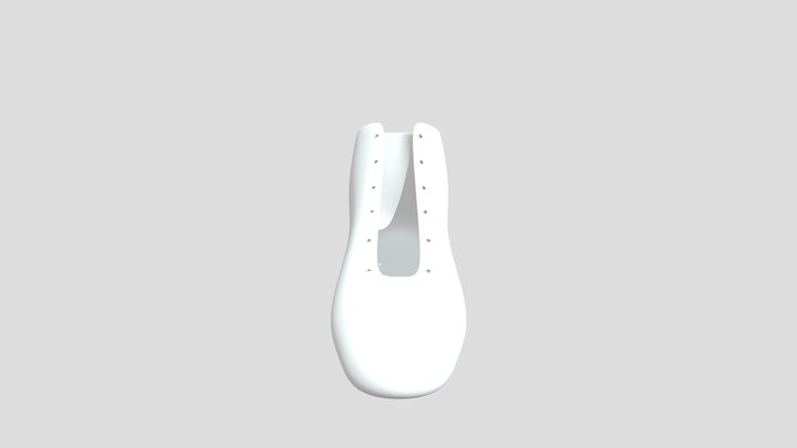 Initial Hightop Upper Only 3D Model
