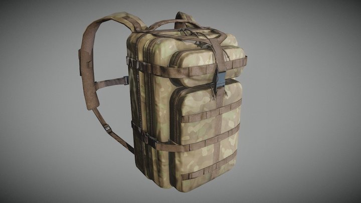 Backpack 3D Model